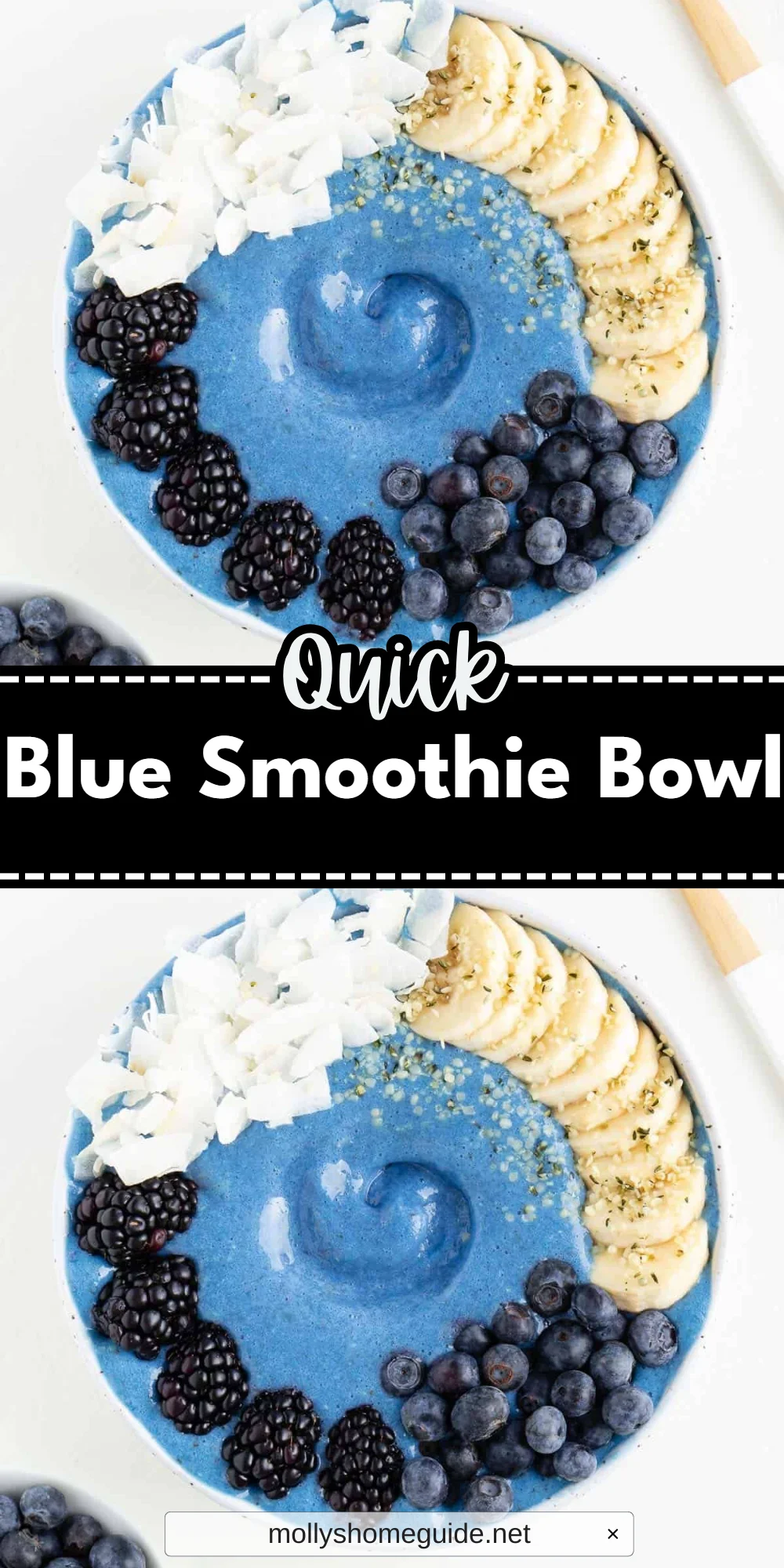 Blue Smoothie Bowl