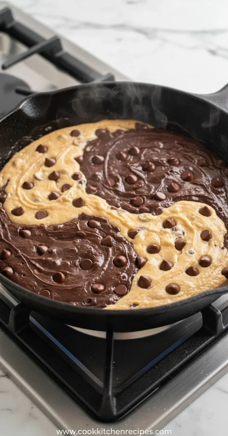 Delicious browned butter blondie dessert showcased with brookies cookies