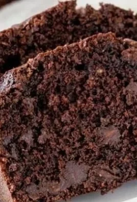 Delicious homemade chocolate zucchini bread with rich chocolate flavor and moist texture