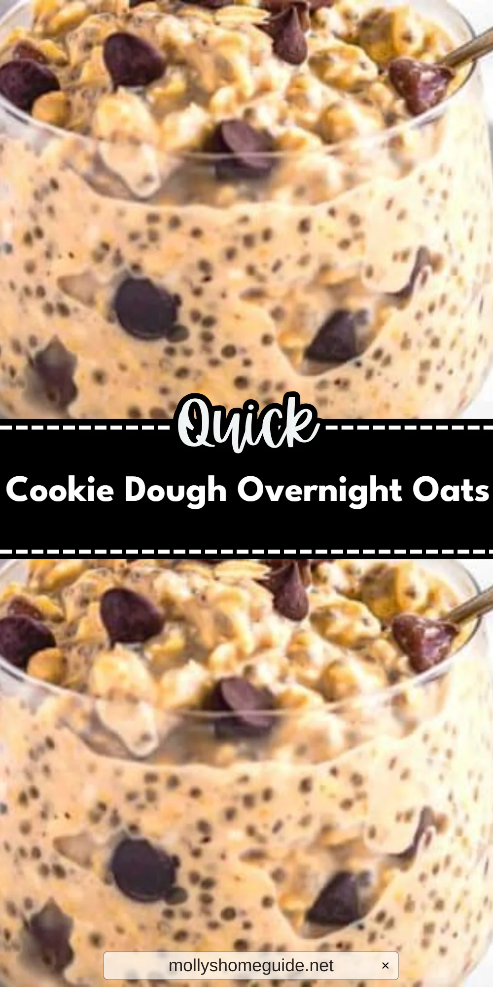 Cookie Dough Overnight Oats