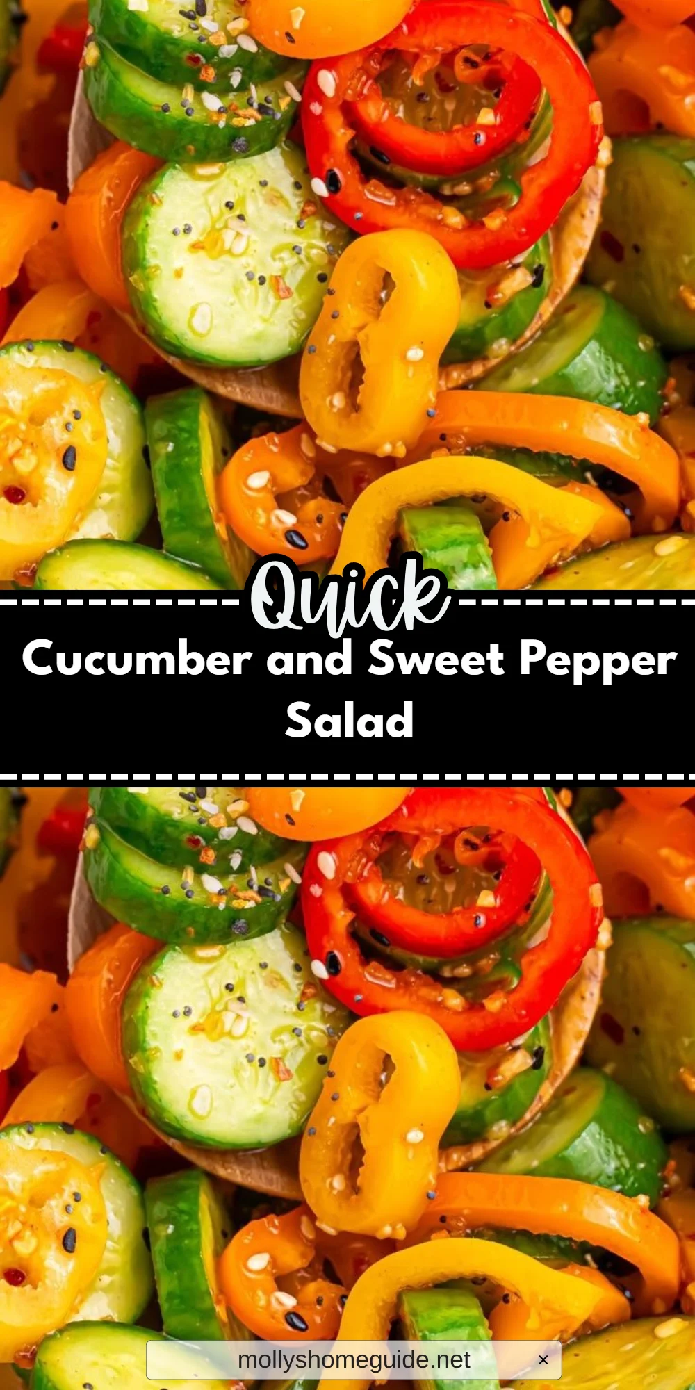 Cucumber and Sweet Pepper Salad