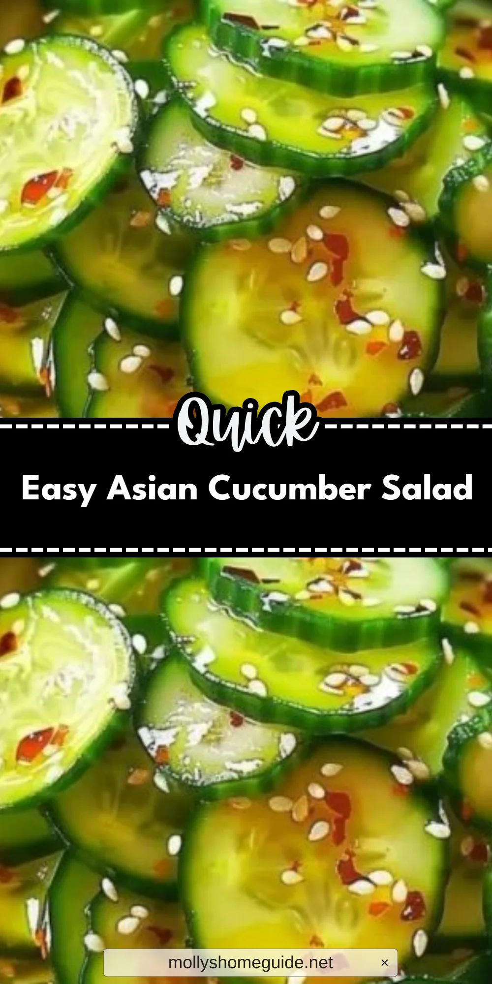 Easy Asian Cucumber Salad