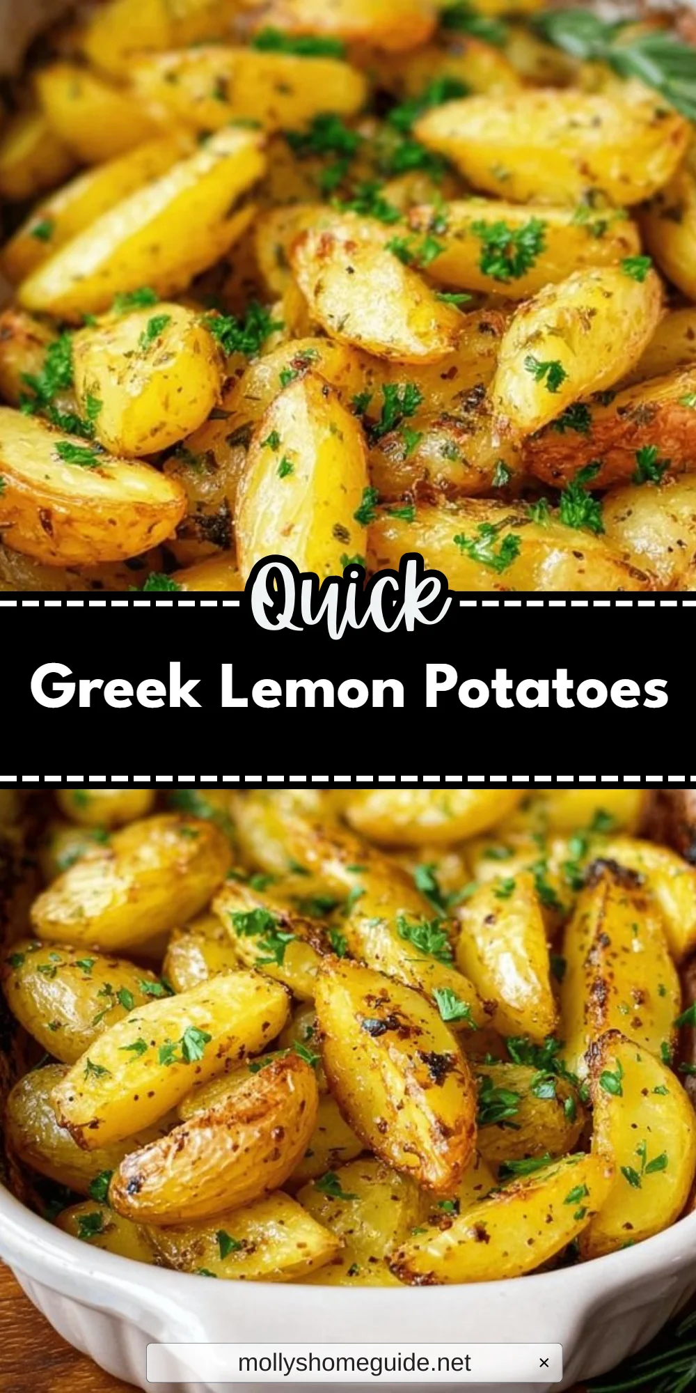 Greek Lemon Potatoes