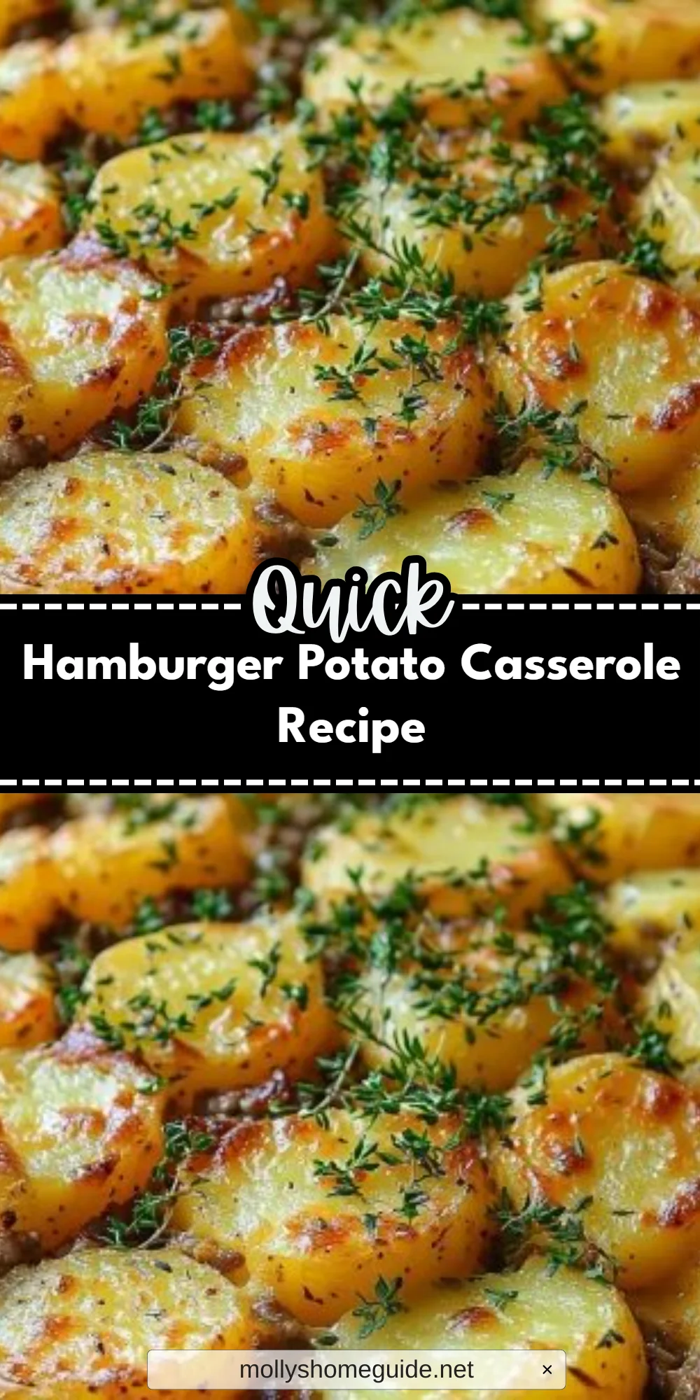 Hamburger Potato Casserole Recipe
