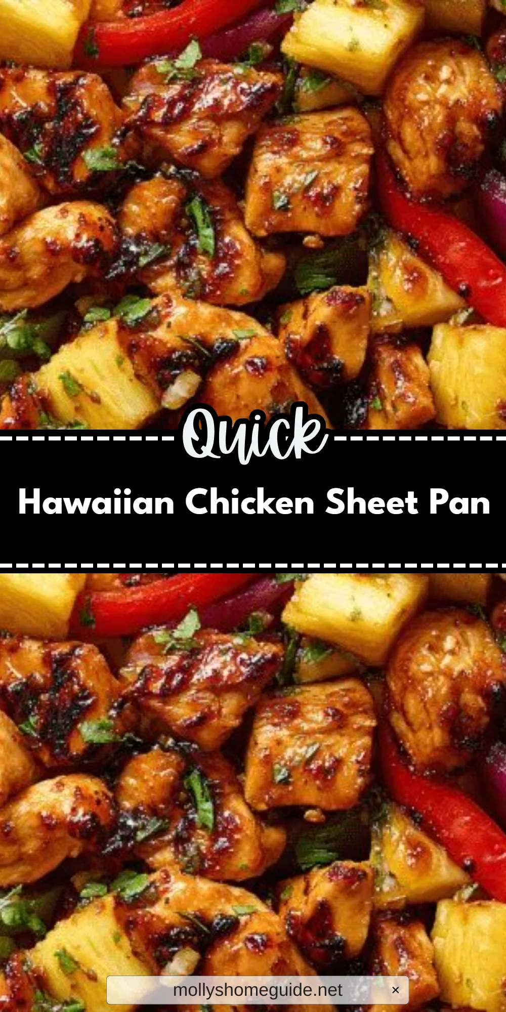 Hawaiian Chicken Sheet Pan