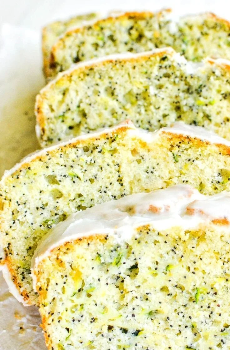 Lemon Poppy Seed Zucchini Bread