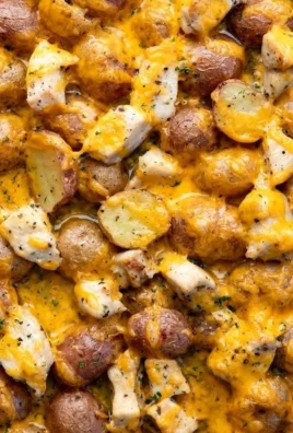One Pan Ranch Chicken with Potatoes on a serving plate