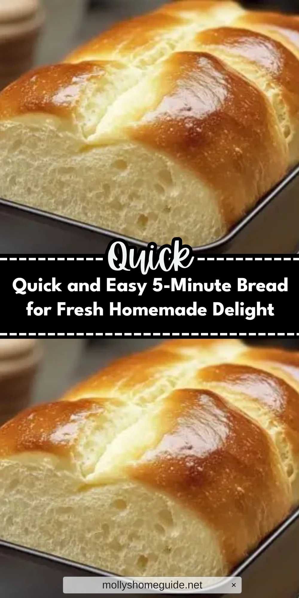 Quick and Easy 5-Minute Bread for Fresh Homemade Delight