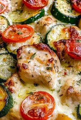 Delicious sheet pan Mediterranean chicken with zucchini, herbs, and spices.