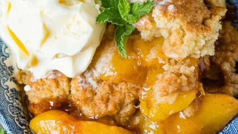 Southern Peach Cobbler