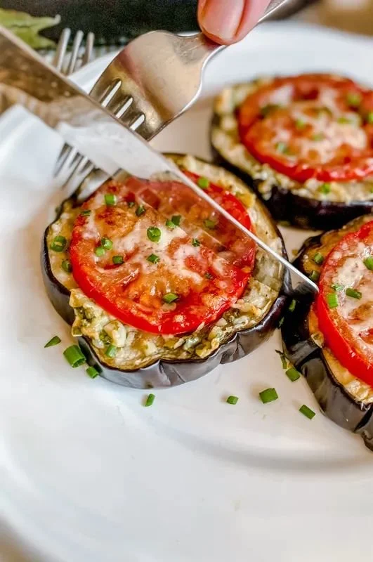 Spanish Roasted Garlic Eggplant