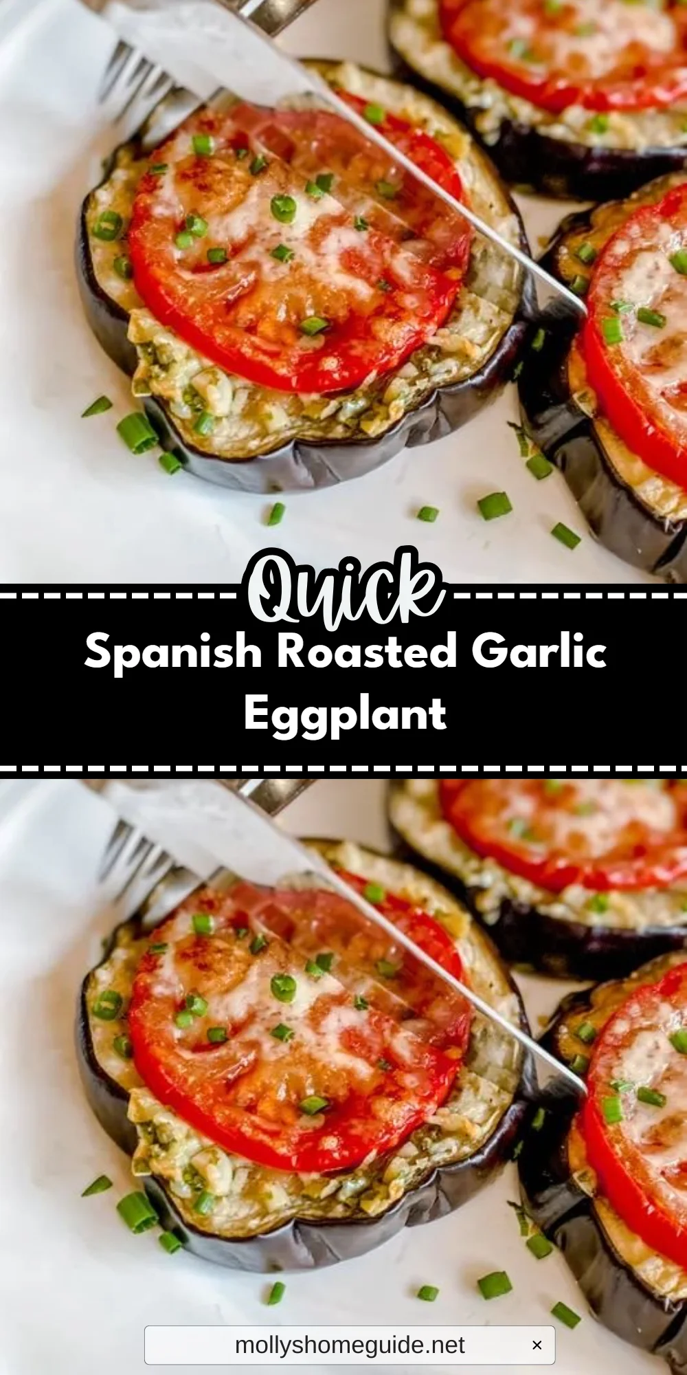Spanish Roasted Garlic Eggplant