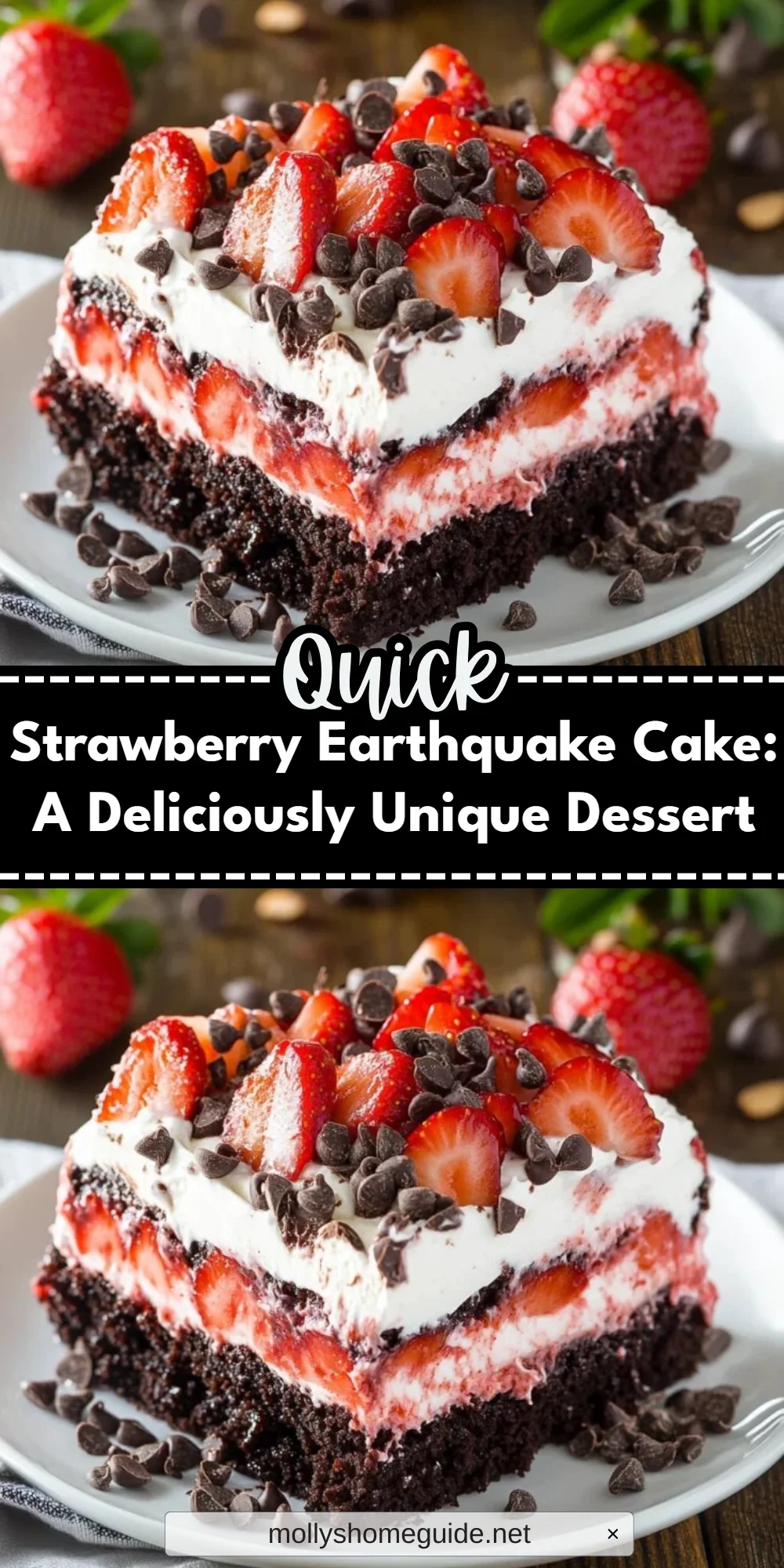 Strawberry Earthquake Cake: A Deliciously Unique Dessert
