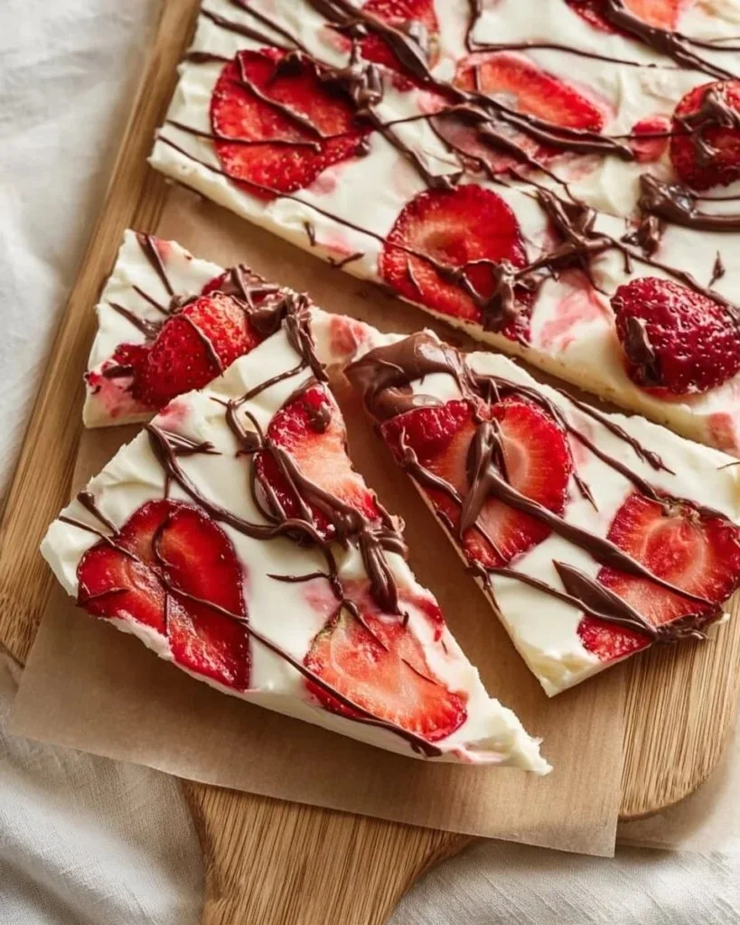 Strawberry Yogurt Bark