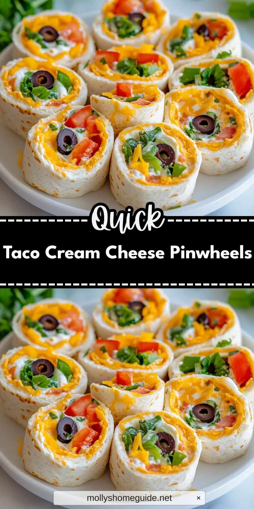 Taco Cream Cheese Pinwheels