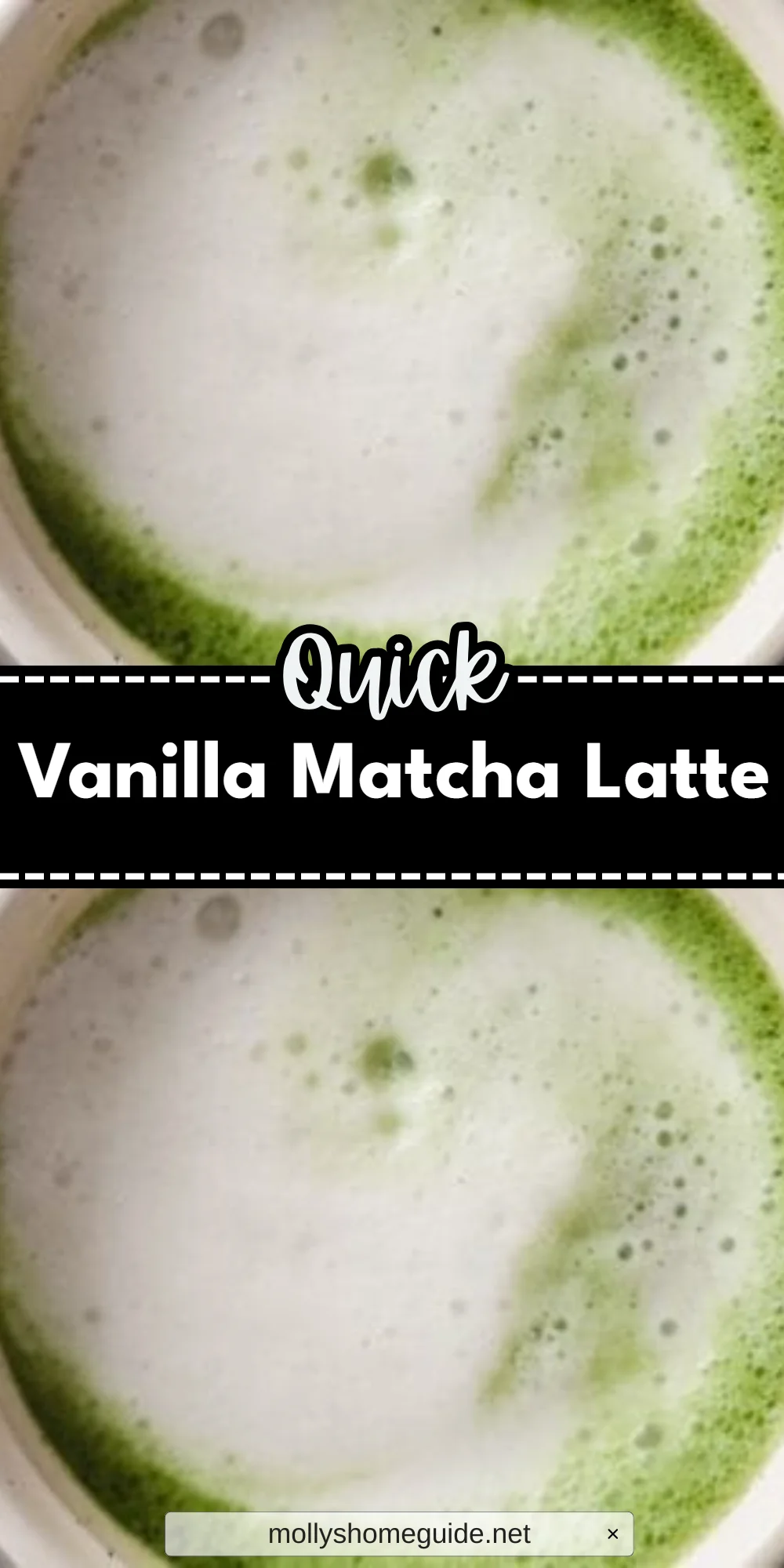 Vanilla Matcha Latte